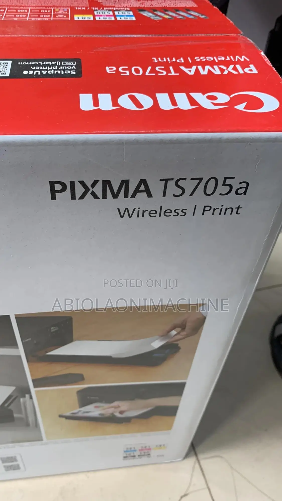 Canon Pixma Ts705a – High-Performance Wireless Printer