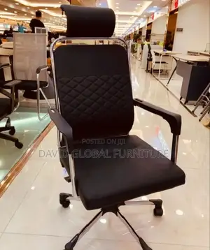 Leather Headrest Chair