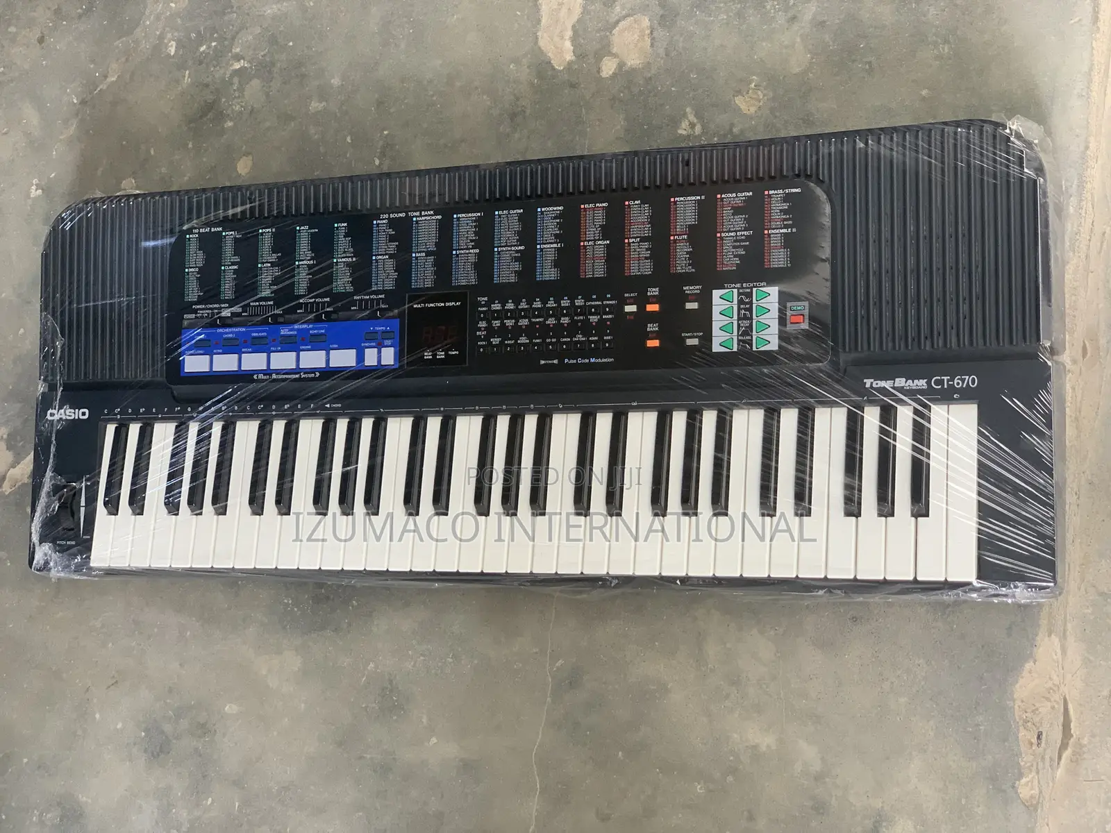 Ct670 Durable Casio Keyboard