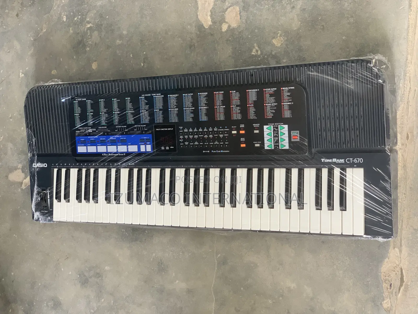 Ct670 Durable Casio Keyboard