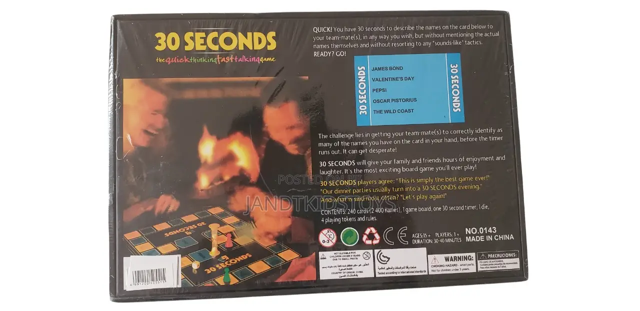 30 Seconds Game Set