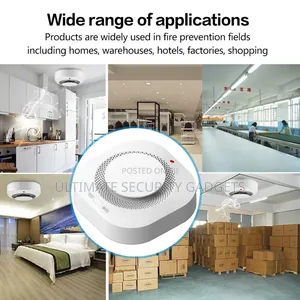 Wifi Smart Smoke/Fire Detector Alarm(Battery Operated)