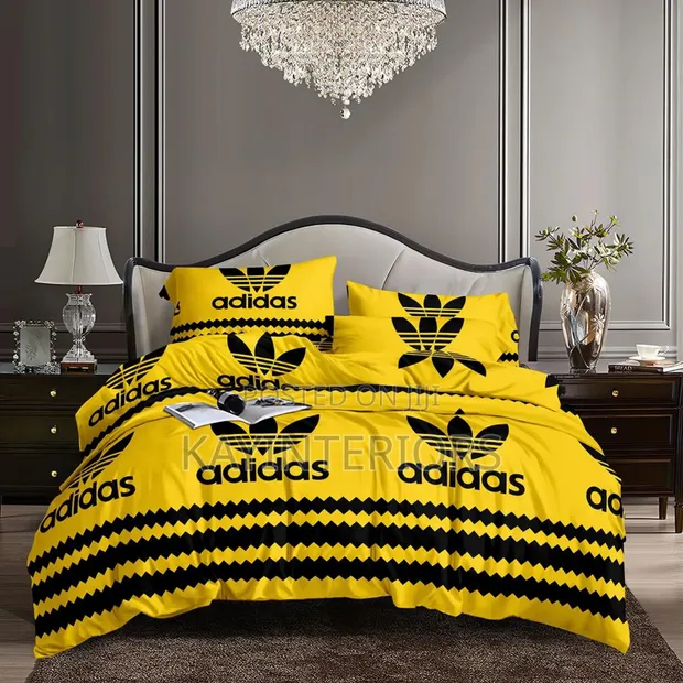 Adidas Bedroom Yellow Adidas Duvet Set In Port-Harcourt Home