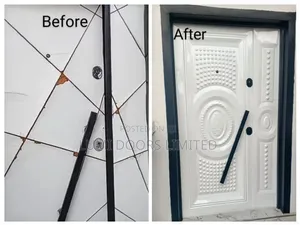 Expert Door Rebranding/ Before After Picture