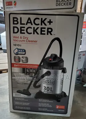 Black Decker Vacuum Cleaner 30ltrs(Wet,Dry,)