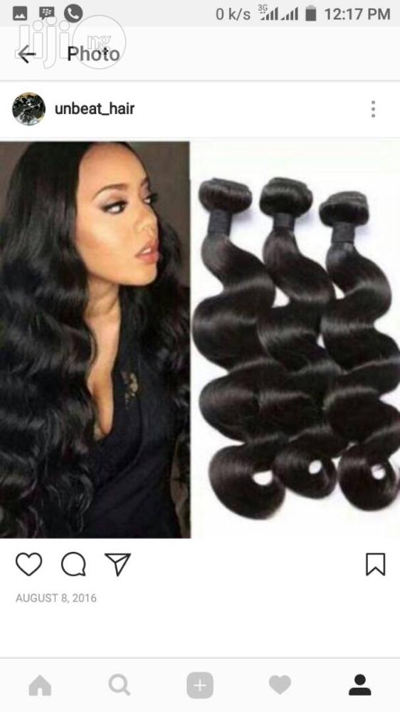 Generic Generic Peruvian Straight Hair Bundles With Closure 3 Bundles