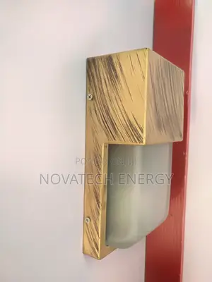 Golden Marble Outdoor Wall Bracket, Bulb