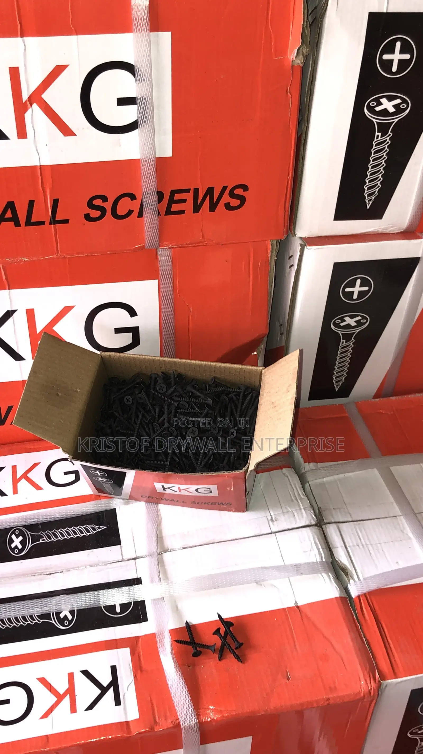 KKG Black Screws