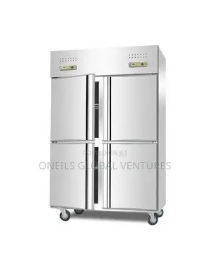 4 Door Freezer Stainless Steel