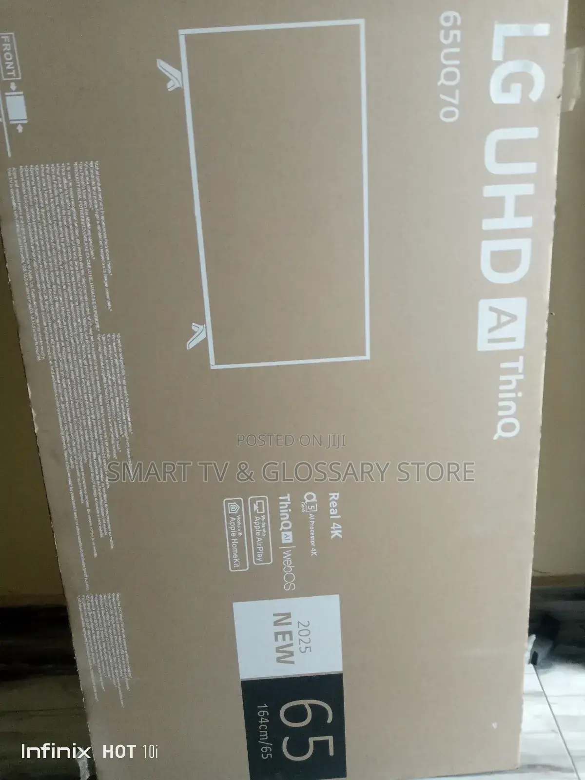65 Inches With Voice Recognition #