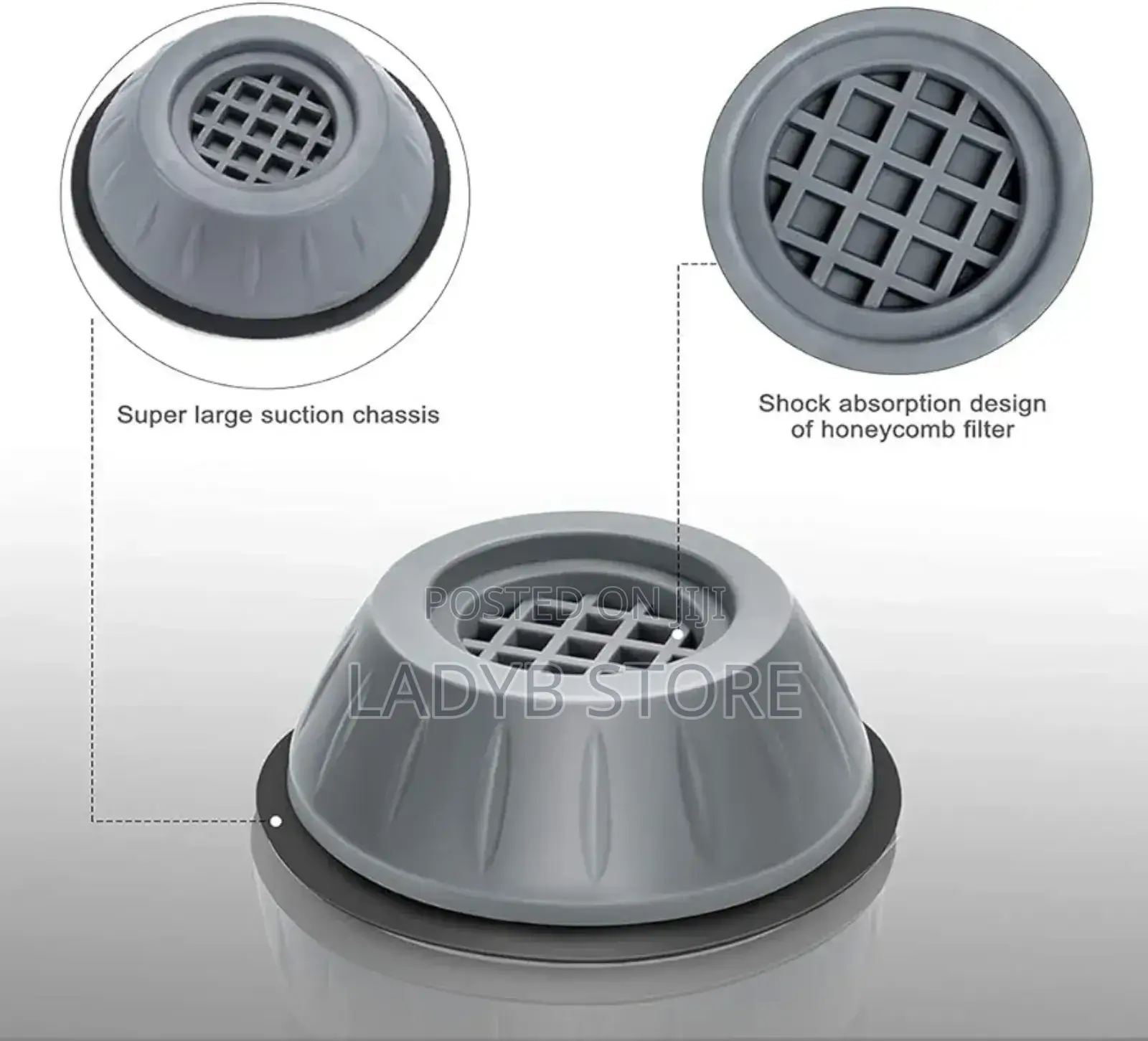 4pc Anti-Vibration Stand