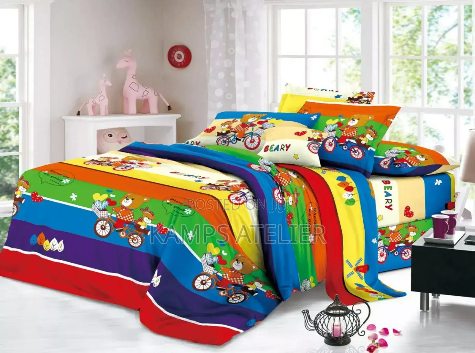 Nice and Quality Duvet Sets. Available in Plain and Designs