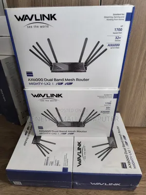 Photo - Wavlink Ax6000 Dual Band Mesh Router