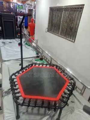 Trampoline With Handle