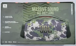 JBL Boombox 3 Portable Waterproof Bluetooth Speaker, Squad
