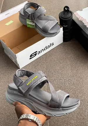 High Quality Skechers Luxury Sandals Gray