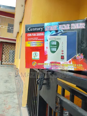 Brand New Century Automatic CVR-Tub 230v Stabilizer - Red