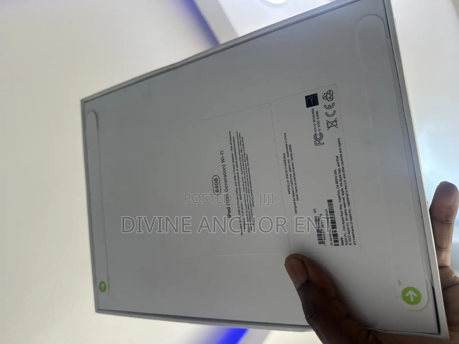 New Apple iPad (2022) 64 GB Blue