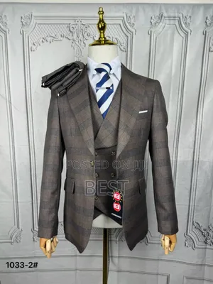 Checkered Turkish 3pis Quality Suits