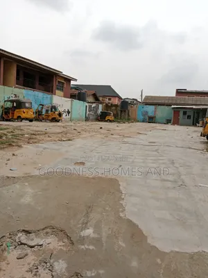 Photo - Full Plot of Land Facing the Tarred Road at Ekoro Abuleegba