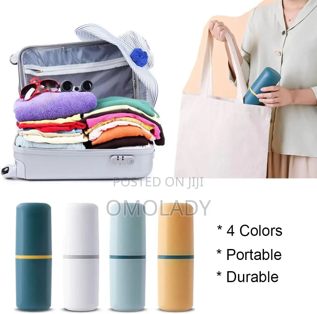 Travel Toothbrush and Toothpaste Holder
