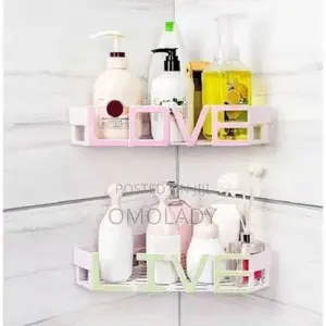 Love/ Live Bathroom Corner Shelf Per 1