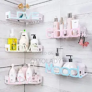 Love/ Live Bathroom Corner Shelf Per 1