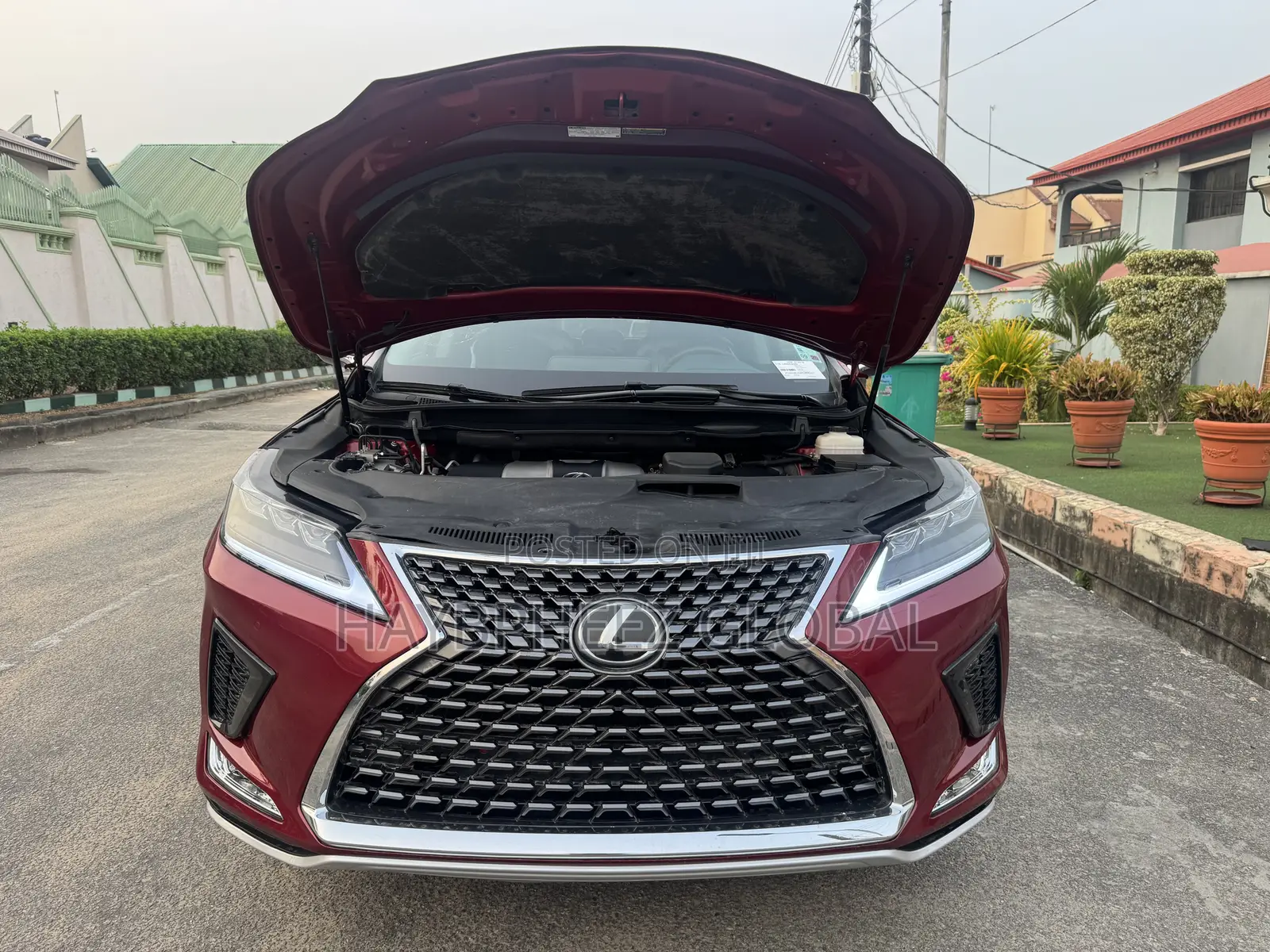 Lexus RX 350 AWD 2017 Red