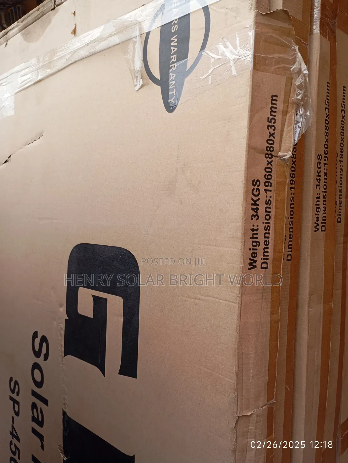 GBM 450w Solar Panel