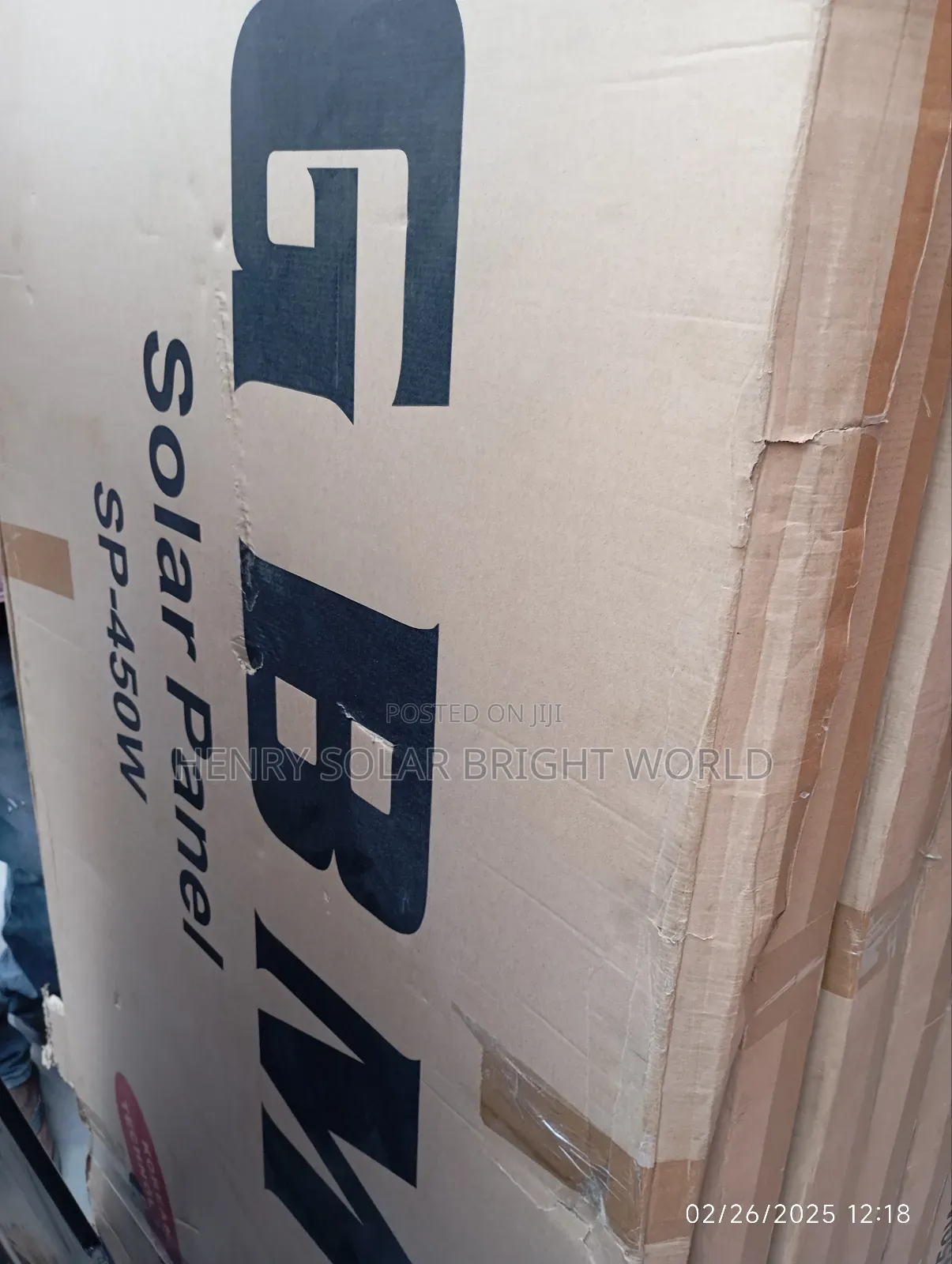 GBM 450w Solar Panel