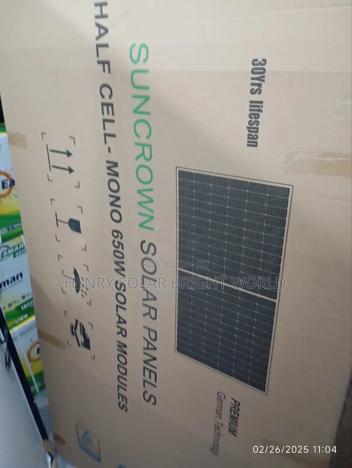 500w Suncrown Panel
