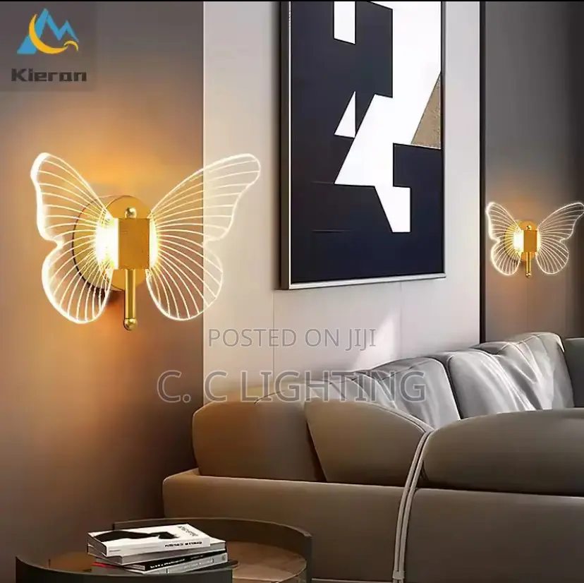 Led Wall Light Fixture Butter/Wall Bracket