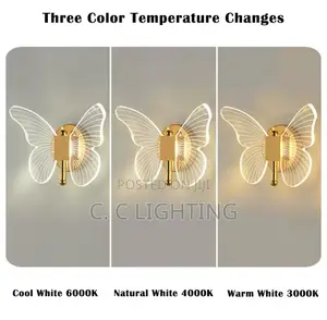 Led Wall Light Fixture Butter/Wall Bracket