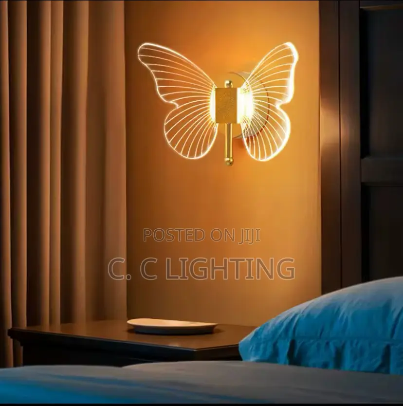 Led Wall Light Fixture Butter/Wall Bracket
