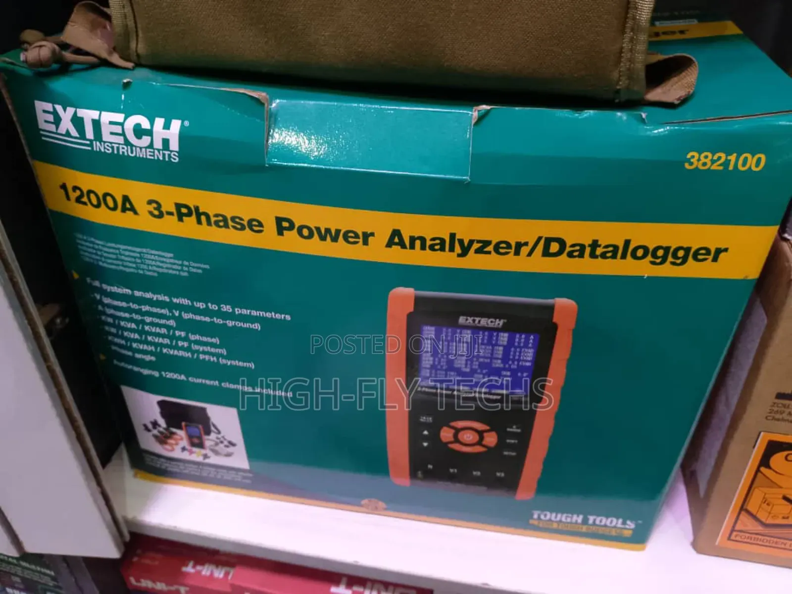 Extech 382100 3-phase Power Analyzer/Datalogger