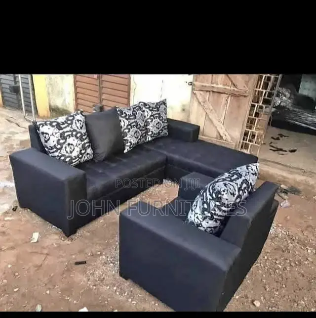 Beautiful L Shaped Sofa With a Single