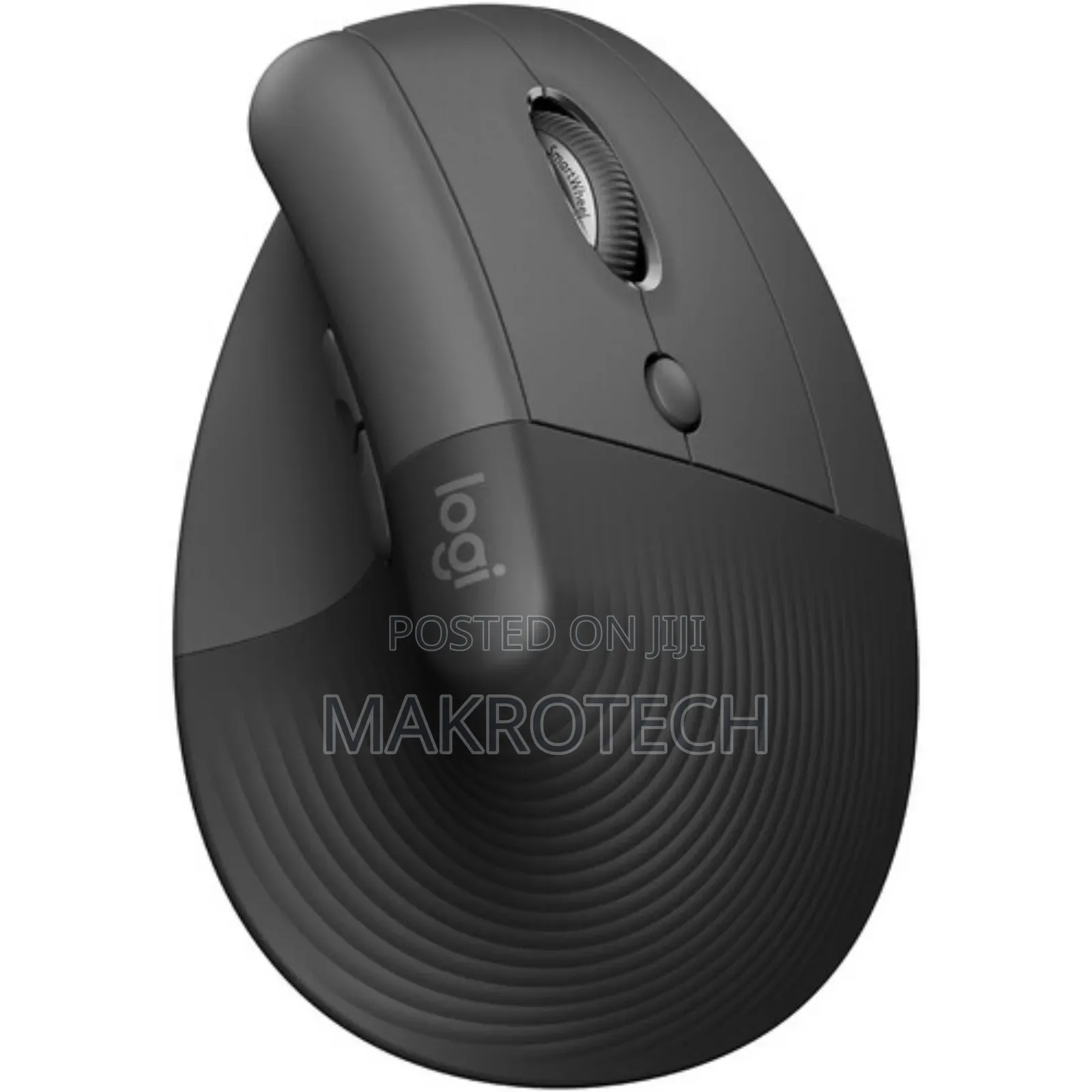 Logitech Lift Vertical Ergonomic Wireless Mouse (Graphite)