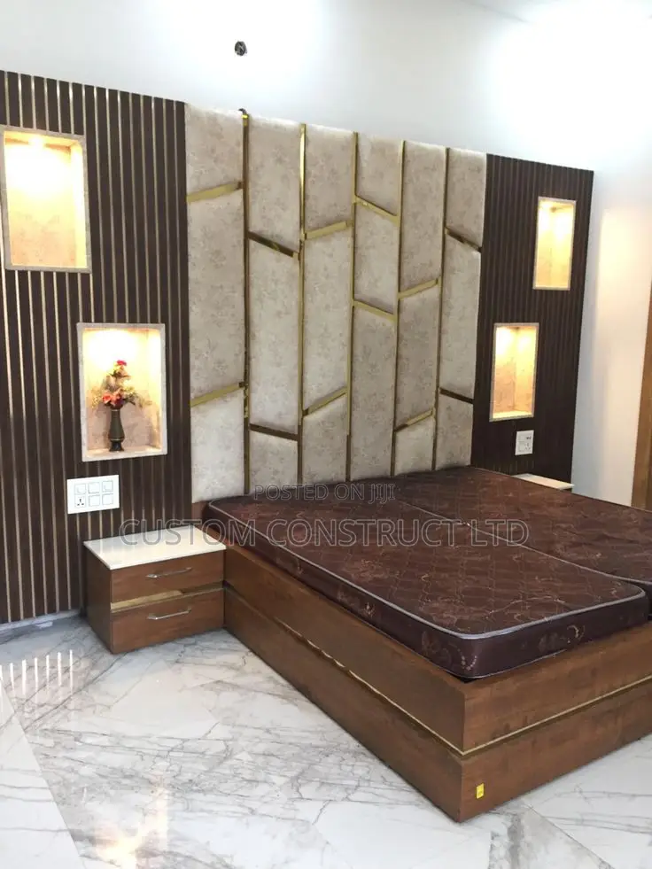 High Back Luxurious Bedframe