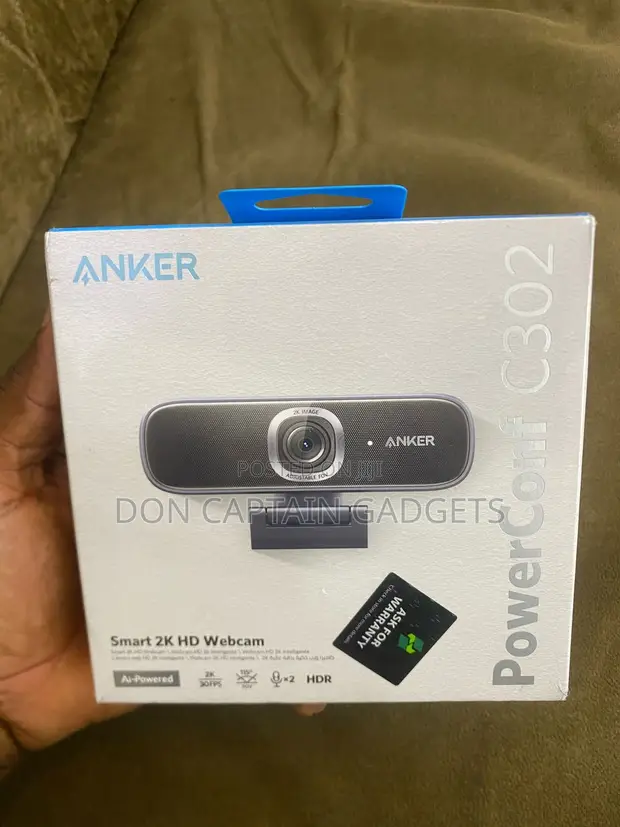 Anker PowerConf 美しき C302 2K HD ウェブカメラ