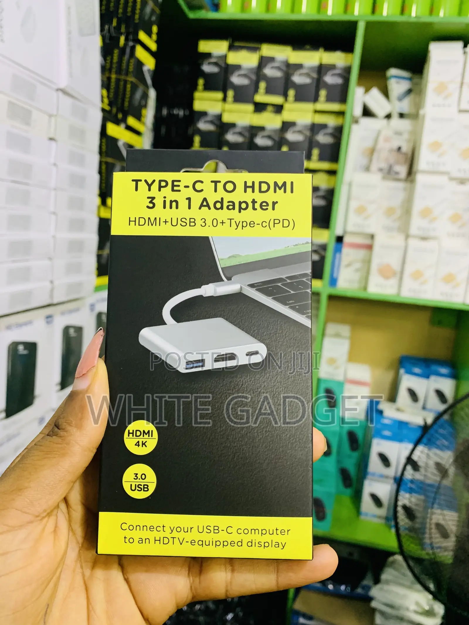 3 in 1 Usb Type C Hub Hdmi Adapter Usb-C to Converter