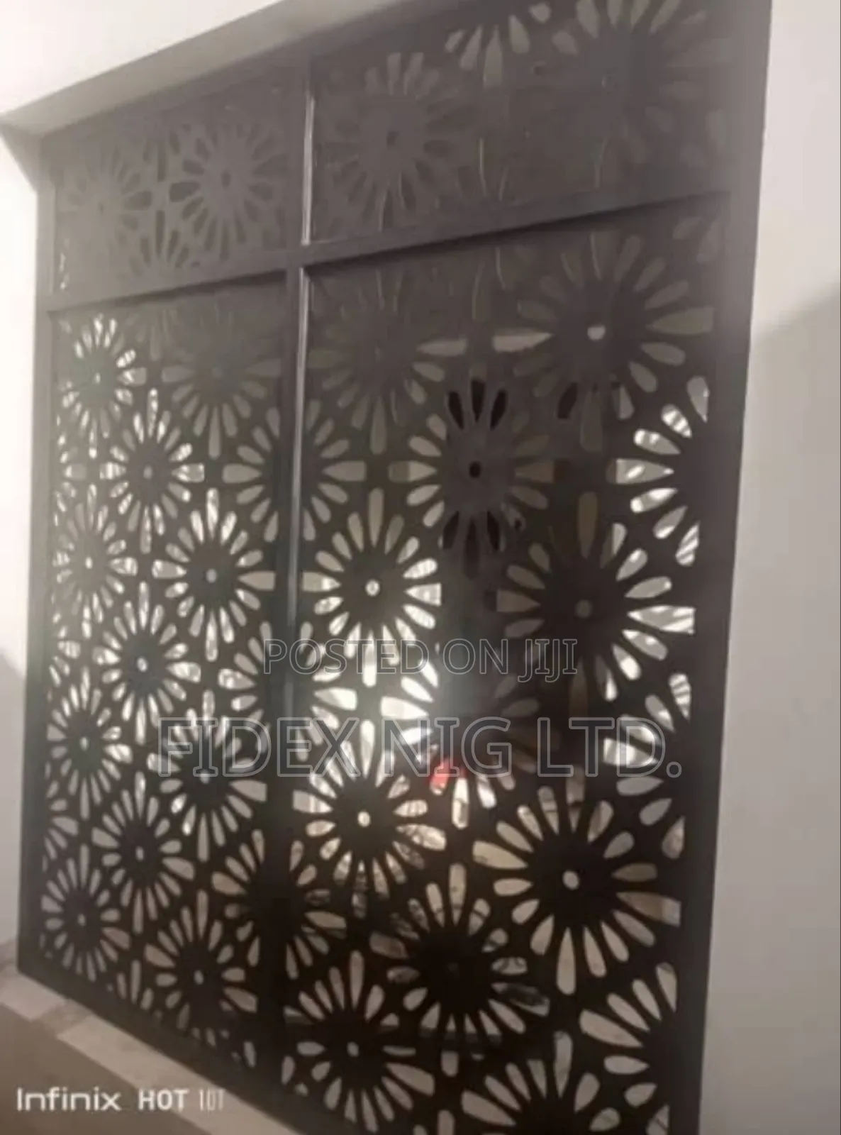Laser Cut Entrance Door