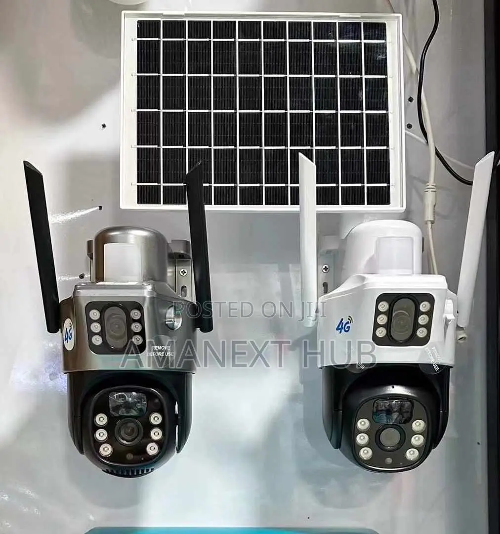 Vinnext Dual Lens Solar PTZ Camera (V380 App)