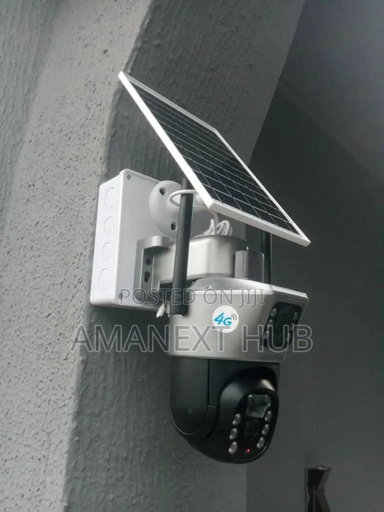 Vinnext Dual Lens Solar PTZ Camera (V380 App)