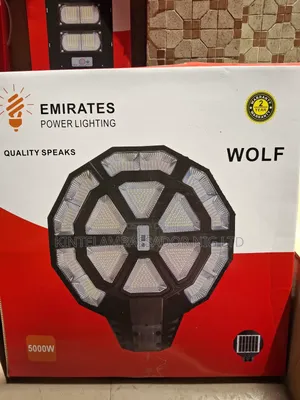 5000water Emirate Solar Light-- Wolf