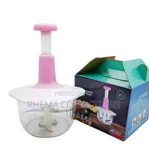 2l Manual Multipurpose Hand Pushing Grater With Accessories