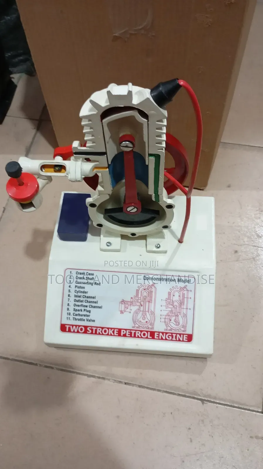 Two Stokes Petrol Engine Model