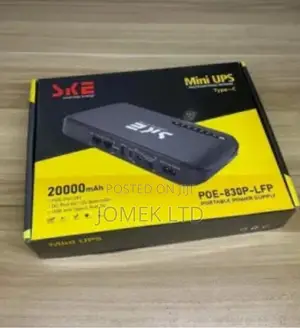 Poe-Mini Dc Ups 20000mah Type-C for Networking and Poe 24v