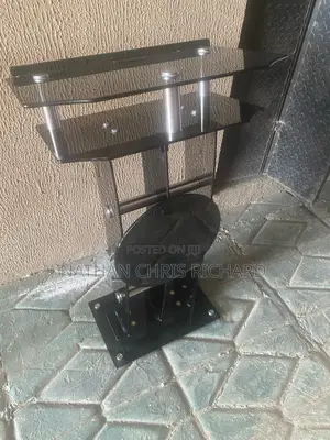 Black and Cool Impact Church Pulpit