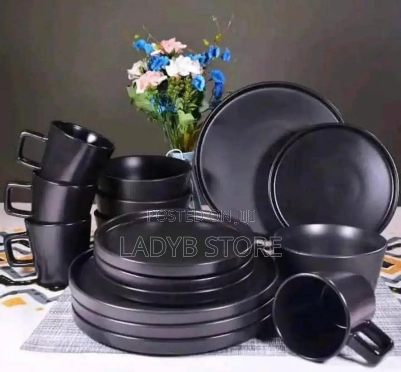 16pcs Stoneware Dinner Set Plate