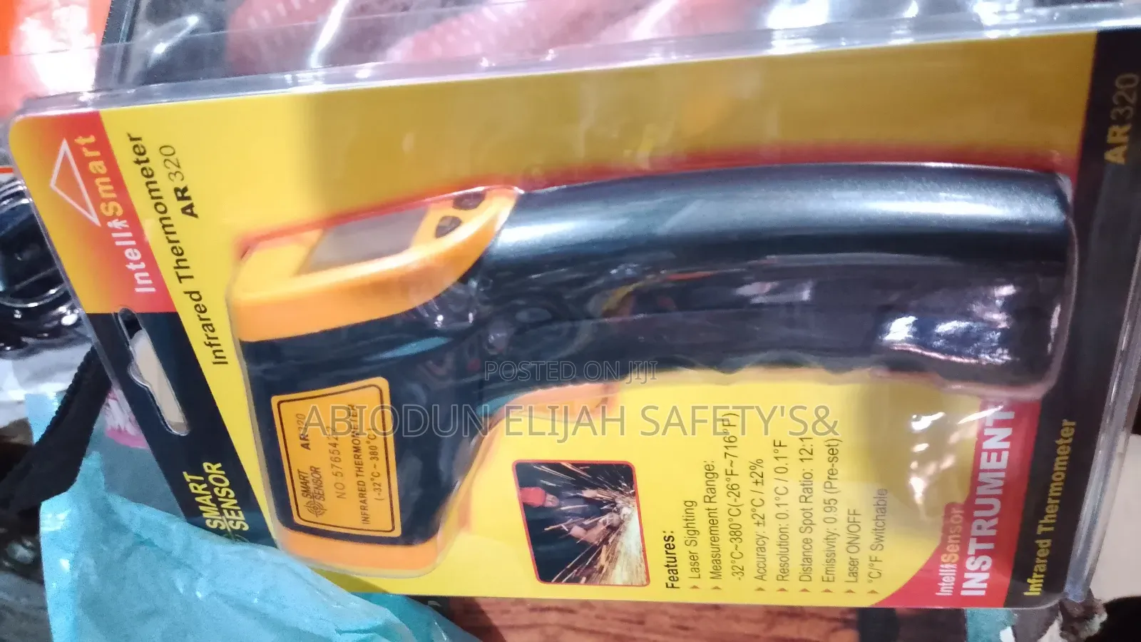 Infrared Thermometer Ar 320